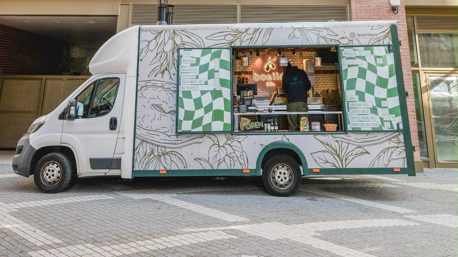 Van at Edward Street